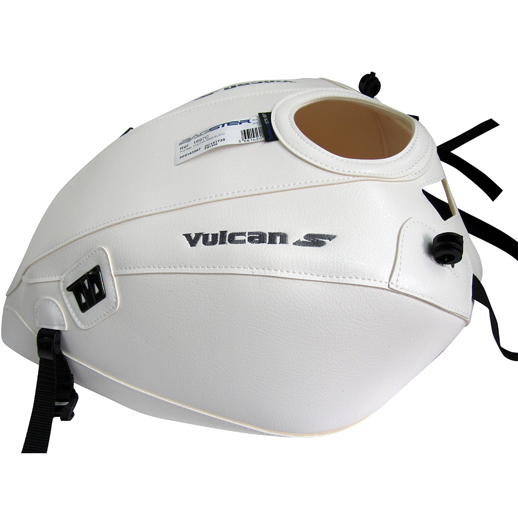 Autocollant Protection Réservoir Moto Kawasaki - Modèles GTR1400, VERSYS 1000, Vulcan 650 - Design Arête De Poisson Vert